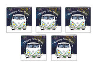 Happy Newyear kaarten (5st)