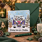 Zeeuwse kerstkaart &ndash; Zeeuws meisje | Vintage busje (5st)