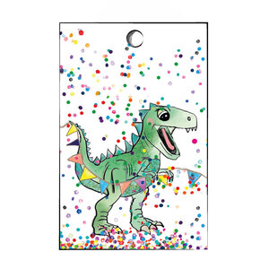 dino label