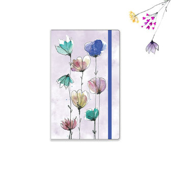 Flower power notebook cadeaupakket
