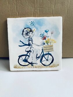 tegel fiets