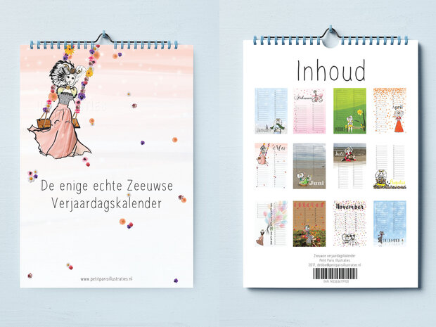 De enige echte Zeeuwse verjaardagskalender