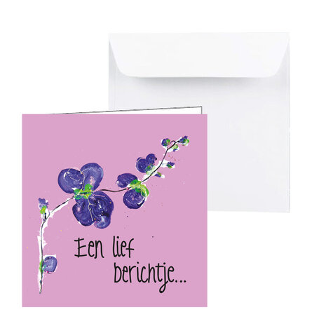 condoleancekaart bloementak