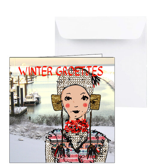 Zeeuwse Kerstkaart &ndash; Winter Groetjes (5st)