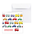 30 345 Verjaardagskaart auto's