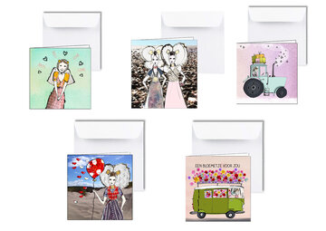 5 x lieve Zeeuwse kaarten