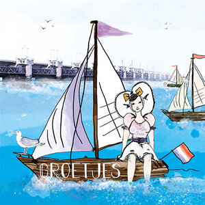 10 062 Ansichtkaart Zeeuws meisje Neeltje Jans