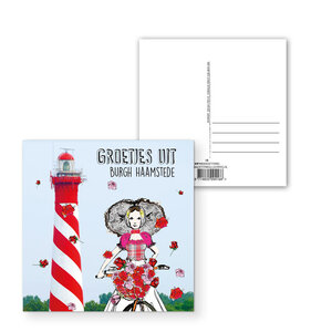 10 284 Zeeuwse ansichtkaart Burgh-Haamstede