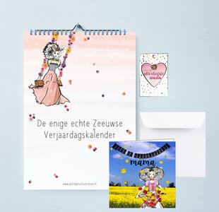 Cadeau pakket Zeeuwse kalender