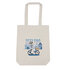 Zeeuwse totebag Delfts blauw fiets_