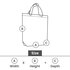 Zeeuwse totebag schelpen uit Zeeland_